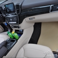 Автомобильные коврики EVA на Mercedes-Benz GLS-klasse I X166 3 ряда (2015-2019)