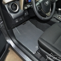 Автомобильные коврики EVA на Toyota RAV4 IV (2012-2019)
