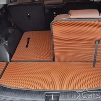 Коврики текстильные на Kia Sorento III Prime 3 ряда (2014-2020)