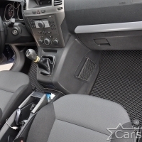 Коврики текстильные на Opel Zafira B 3 ряда (2005-2014) 