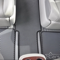 Двухслойные коврики EVA на Toyota Sienna III 6 мест (2010-2020)
