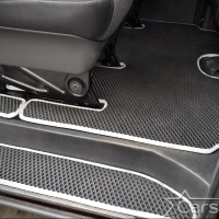 Двухслойные коврики EVA на Mercedes-Benz Viano W639 без столика (2003-2014)