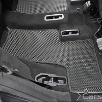 Двухслойные коврики EVA на Mercedes-Benz GLS-klasse I X166 3 ряда (2015-2019)