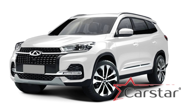 Двухслойные коврики EVA для Chery Tiggo 8 (2018->) 