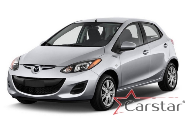 Автомобильные коврики EVA 3D для Mazda 2 II (2007-2014)