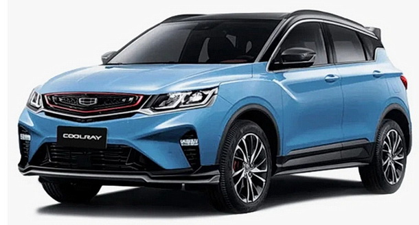 Автомобильные коврики EVA 3D для Geely Coolray I (2019-2024)